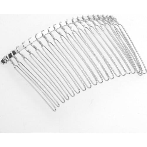 Metal 7.8CM Veil Comb Bridal Wedding Accessories Hair Ornaments