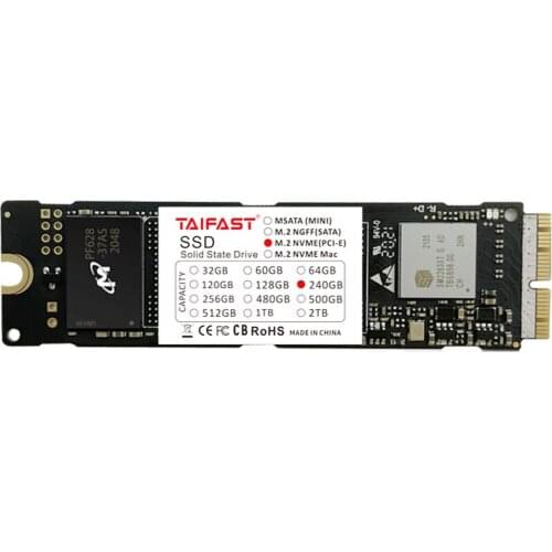 Taifast m.2 NVMe hard disk SSD 256G/512G/1TB high speed PC for apple macbook laptop desktop hard drive computer parts SSD
