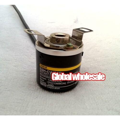 1pcs E6H-CWZ5B 1000P/R encoder for Omron / 1000 line incremental rotary encoder / PNP output hollow shaft encoder
