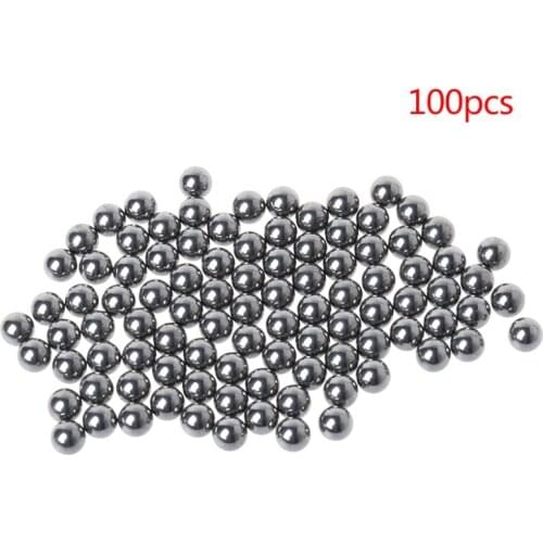 1 Bag Slingshot Steel Bead 4/5.5mm Beads Professional Tactical Catapult Outdoor Hunting Shooting Powerful 100pcs Supplies