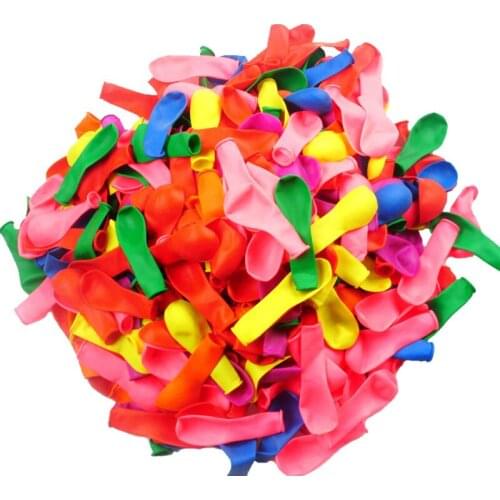 111 pcs Ballons Shooting Game Latex Balloon Small Summer Water Bomb Balls Mixed Color Outdoor Party Wedding Decorative Ballons