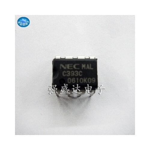 100% New&original UPC393C UPC393 C393C DIP-8 Low Power Double Comparator In