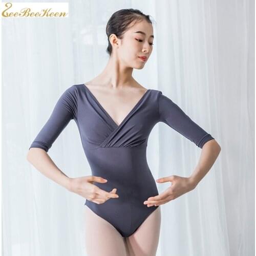 Ballet Professional ballet costumes Adult gymnastics leotard female air yoga bodysuit Ballerina jumpsuit dancewear for women