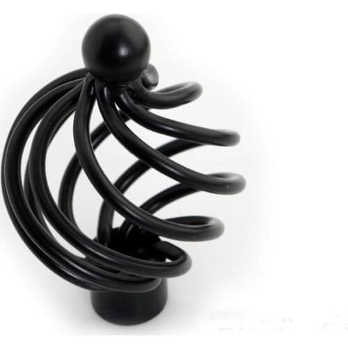 Black/Antique Brass Birdcage Kitchen Drawer Pull Handle Cabinet Knobs Iron Material ( D:33MM H:57MM )