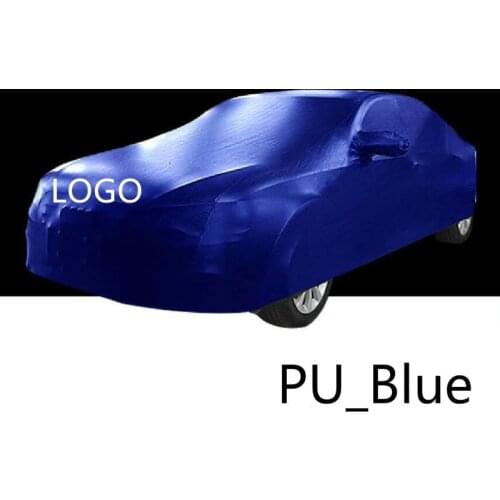 Customized Outdoor Car Cover Waterproof Car Cover PU Elastic Dust-proof Auto Surface Protector Free For LOGO