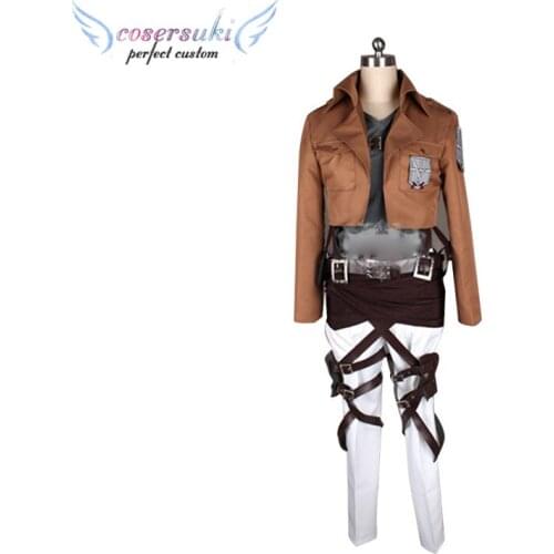 Attack on Titan 3 Reiner Braun/ Armored Titan/ Ymir Cosplay Costumes Stage Performance Clothes , Perfect Custom for You