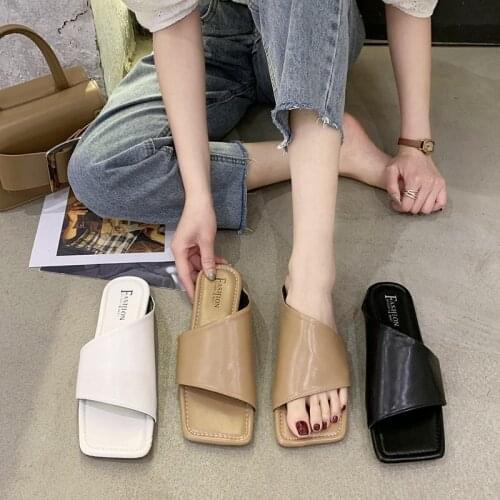 Summer New Womens Flat-bottomed Womens Diamond Flat-heeled Beach Shoes with Sandals for Women