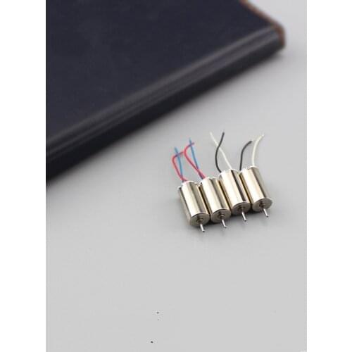 Mini 612 6*12 Diameter 6mm Length 12mm 0.8mm shaft Motor Coreless R/C Toys DIY Drone Quadcopter Rc Spare Parts Accessories