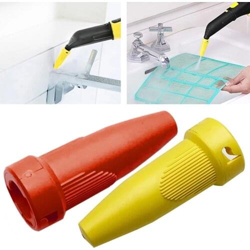 2pcs Yellow And Red Powerful Sprinkler Nozzle Head Replace Accessories For Karcher SC1/SC2/SC3/SC4/SC5 Steam Cleaner Parts