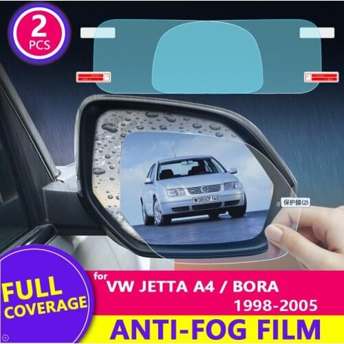 Full Cover Anti Fog Rainproof Film for Volkswagen VW Jetta A4 MK4 Bora 1J 1999~2006 TRearview Mirror Protective Film 2000 2005