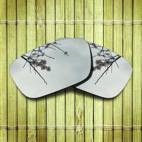 Polarized Replacement Lense For-Oakley Jury Sunglasses Frame True Color Mirrored Coating - Chrome Color Options