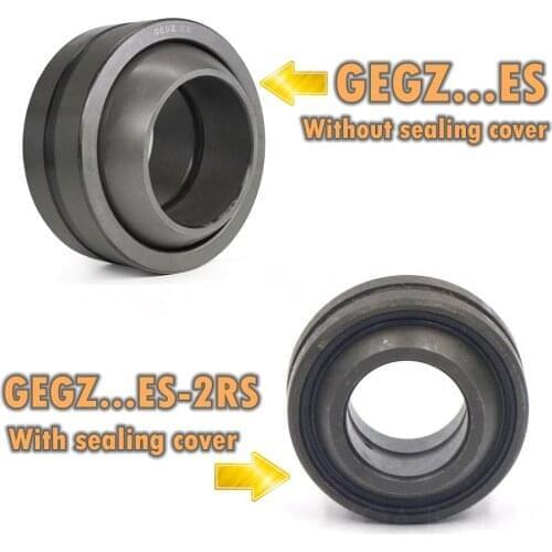 Radial Spherical Plain Bearings GEGZ31ES GEGZ38ES GEGZ44ES GEGZ50ES GEGZ57ES GEGZ63ES GEGZ69ES Joint Bearing -2RS 2RS GEGZ