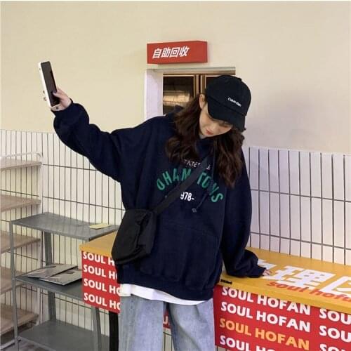 Sweater Thin Womens Loose Summer Coat Student Fashionable Spring and Autumn with Hat 2021 New Fashion