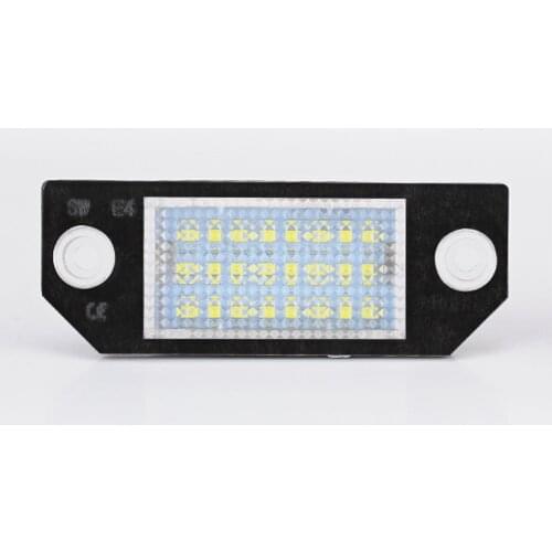 1PCS Car led license number lamp for Ford Focus C-MAX MK2 03-08 Car Accessories Lights 12V Ford MK2 license light bulb