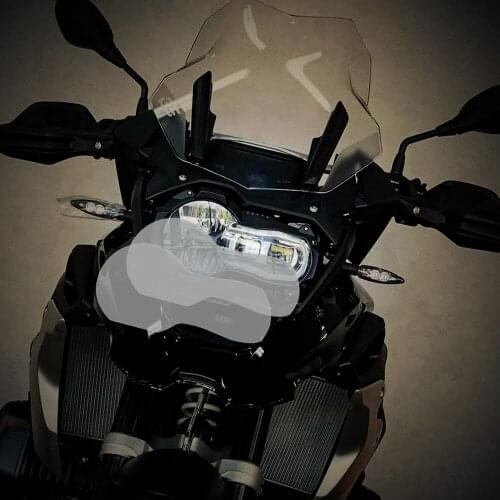 2PCS Motorcycle Headlight Scratch Protective Film For BMW R1250GS R 1250 GS Adventure ADV 2018 2019 2020 Protection Accessories