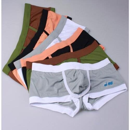 4pcs/lot Brand men boxers underwear Aibc man body shaping boxers trunk sculpting underwear medical varicocele boxers shorts