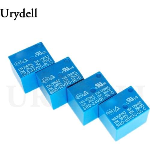 Power Relay PCB SRD-03VDC-SL-C SRD-05VDC-SL-C SRD-06VDC-SL-C SRD-09VDC-SL-C SRD-12VDC-SL-C SRD-24VDC-SL-C SRD-48VDC-SL-C