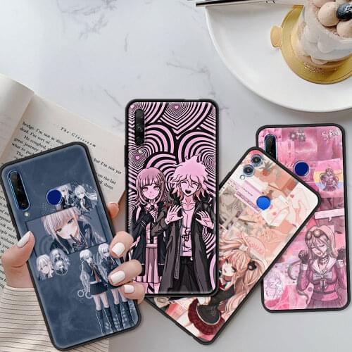 Phone Case For Honor Play 9A 9X Pro Lite Soft Cover HONOR 9C 9S 8S 8X Black Shell Danganronpa V3 Anime