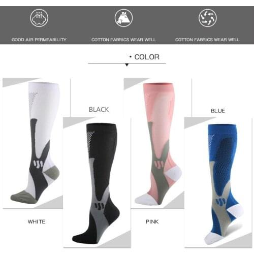 Brothock Compression Socks Nylon Stockings Specializes Outdoor Bicycle Fast-drying Breathable Adult Sport Football Hose Stocking