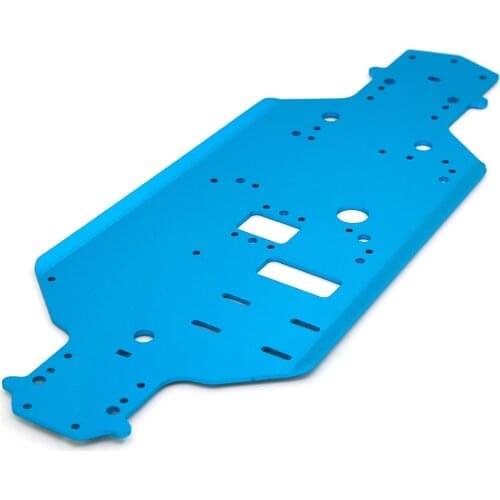Aluminum Alloy Metal Chassis 06056 for HSP 94155 94166 94177 94188 1/10 RC Car Upgrade Parts