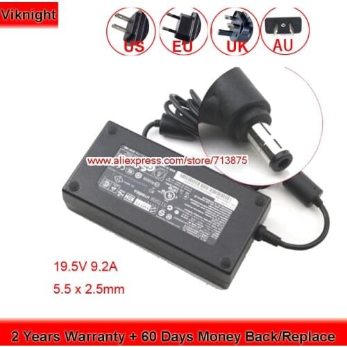 Genuine Delta 19.5V 9.2A ADP-180NB BC Laptop Charger for MSI GT70 GT60 DOMINATOR GX70 GX60 MD98776 Power Supply