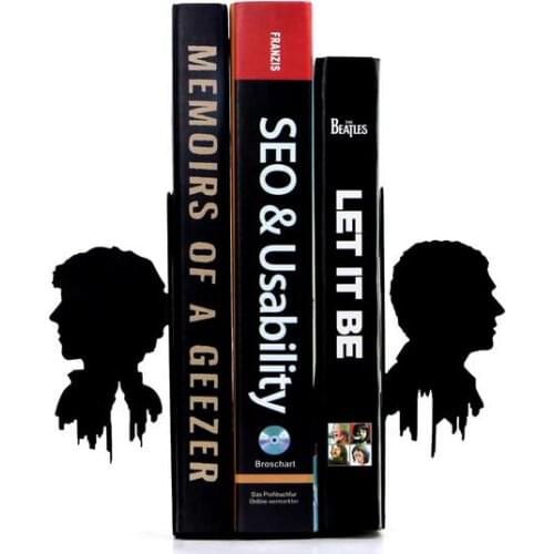 Sherlock support creative student Bookends Book plate telescopic minimalist retro simple table book home decorations