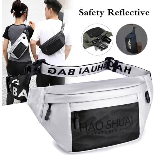 Casual Travel Waist Packs For Men 2020 New Sport Waist Bags Male Top Quality Nylon Belt Fanny Packs Handy Cross Body Chest Pack