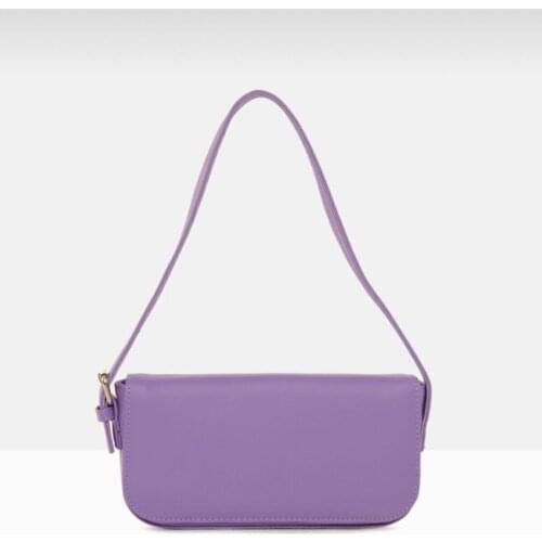 Bag & more Women Lilac Cap Baguette bag MOLY