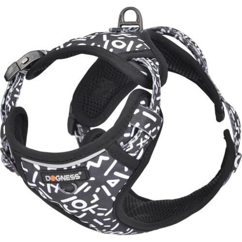 Reflective Dog Harness No Pull Soft Padded Dog Harness Vest Puppy Pet Harness with Easy Control Handle for Small Large Dogs