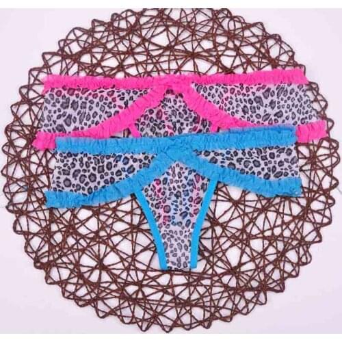 New multi-color Sexy cozy comfortable Lace Briefs thongs Underwear Lingerie for women 1pcs ac11