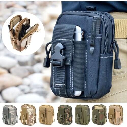 Universal Outdoor Tactical Holster Military Wallet For Multi Phone Model Belt Pouch Holster Bag Pocket Outdoor Army Cover