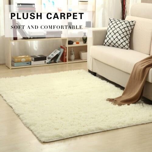 Thickened Carpet Plush Encryption Imitation Wool Pads Soft European Bedroom Rugs Living Floor Rug Homeware Room Decoration