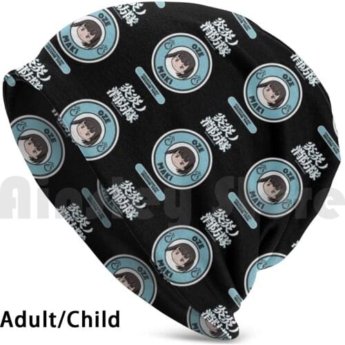 Fire Force : Maki Oze Chibi Beanies Knit Hat Hip Hop Fireforce Fire Force Kusakabe Shinra Anime Manga Fire Force
