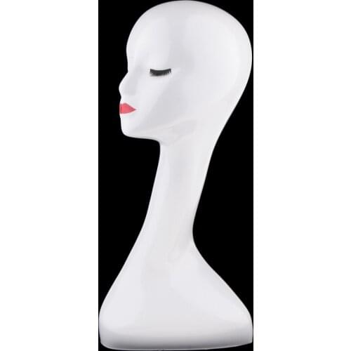 Female Mannequin Manikin Head Model Tie/Scarf/Wig Hats/Glasses Display Head