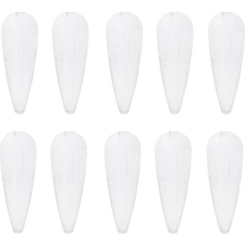 10pcs/lot Acrylic Bombarda Sinking 3.5g Fly Fishing for Long Distance Casting Lures