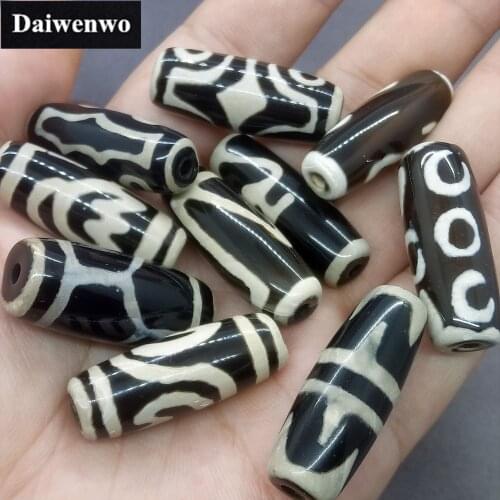 Natural Sky Eye Agate Bucket Separated Beads Diy for Bracelet Ornament