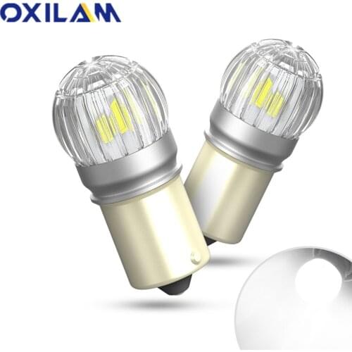 2x No OBC Error P21W 1156 Led Bulbs Car BA15S 7506 1156A Led Reverse Brake Light For BMW E46 E90 F30 E91 E60 F10 X1 X5 X6