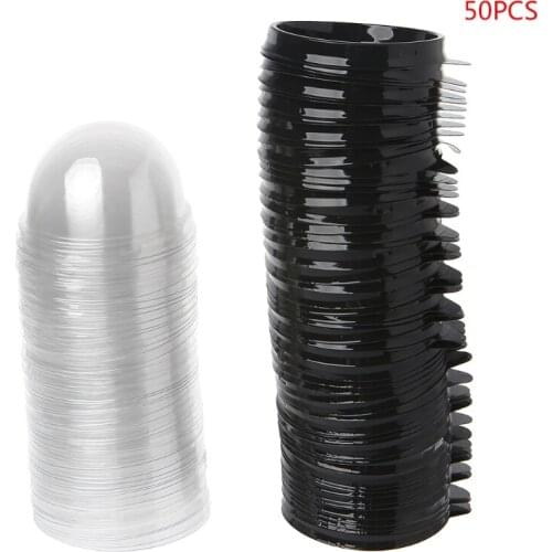 50g Round Moon Cake Trays Mooncake Packaging Box Container Holder 50 Pcs G8TB