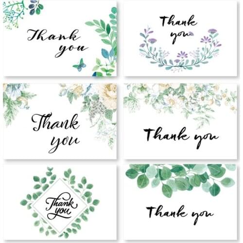 6set (36pc)/lot Green leaf Thanksgiving Day,business wish festival celebration, greeting card, greeting card with envelope