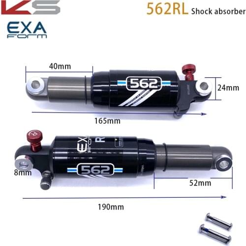 EXAFORM 562R 190MM/165MM Shock Absorber Bike Mountain Bike Rear Bladder 562R Rear Shock Absorber