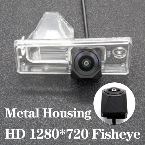 HD 1280*720 Fisheye Metal Housing Car Rear View Camera For Hyundai Grandeur/Azera (HG) 2012 2013 2014 2015 2016 2017