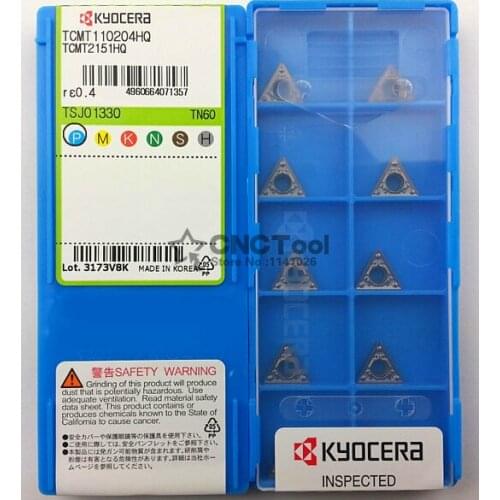 Free shopping! 10PCS TCMT110204-HQ TN60 lathe cutting tools CNC blade alloy carbide cutting tool carbide inserts