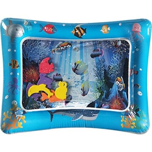Buyfun Inflatable Water Game Mat Abdominal When Baby Fun 60x75 cm 4 ~ 6 all children aged suitable for