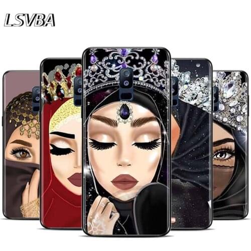 Arabic Hijab Girl Queen For Samsung Galaxy A9 A8S A8 A7 A6S A6 A5 A3 A750 Plus 2018 2017 2016 Star Phone Case