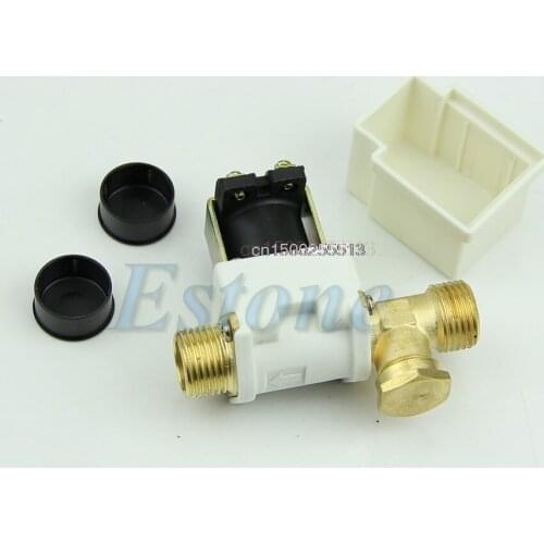 1/2" Electric Solenoid Valve For Water Air N/C Normally Closed DC 12V New