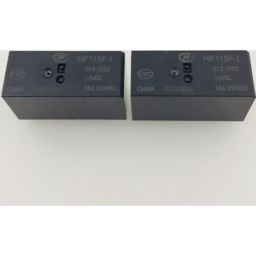 HF115F-I-012-1ZS3 12VDC 16A 250VAC relays