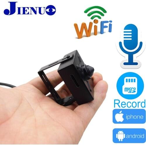 Mini ip camera wifi 720P 960P 1080P CCTV Security Surveillance Support Audio Micro SD Slot Ipcam Wireless Home Small Cam JIENUO