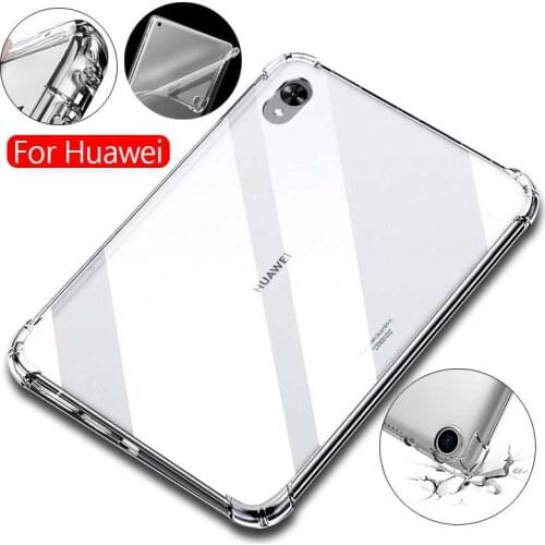 Fashion Transparent Soft Case For Huawei MediaPad M6 10.8 Turbo 8.4 M5 Lite 8 Tablet Case Cover