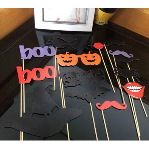 Fashion Hot Funny Product DIY Photo Booth Props Moustaches On A Stick Halloween Party