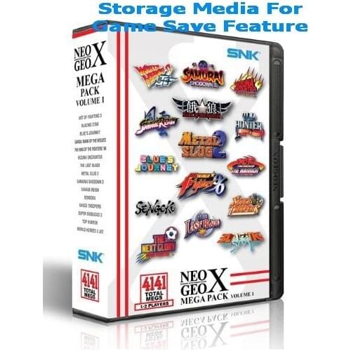 NEOGEO X Mega Pack Vol 1 for NEOGEO X GOLD system